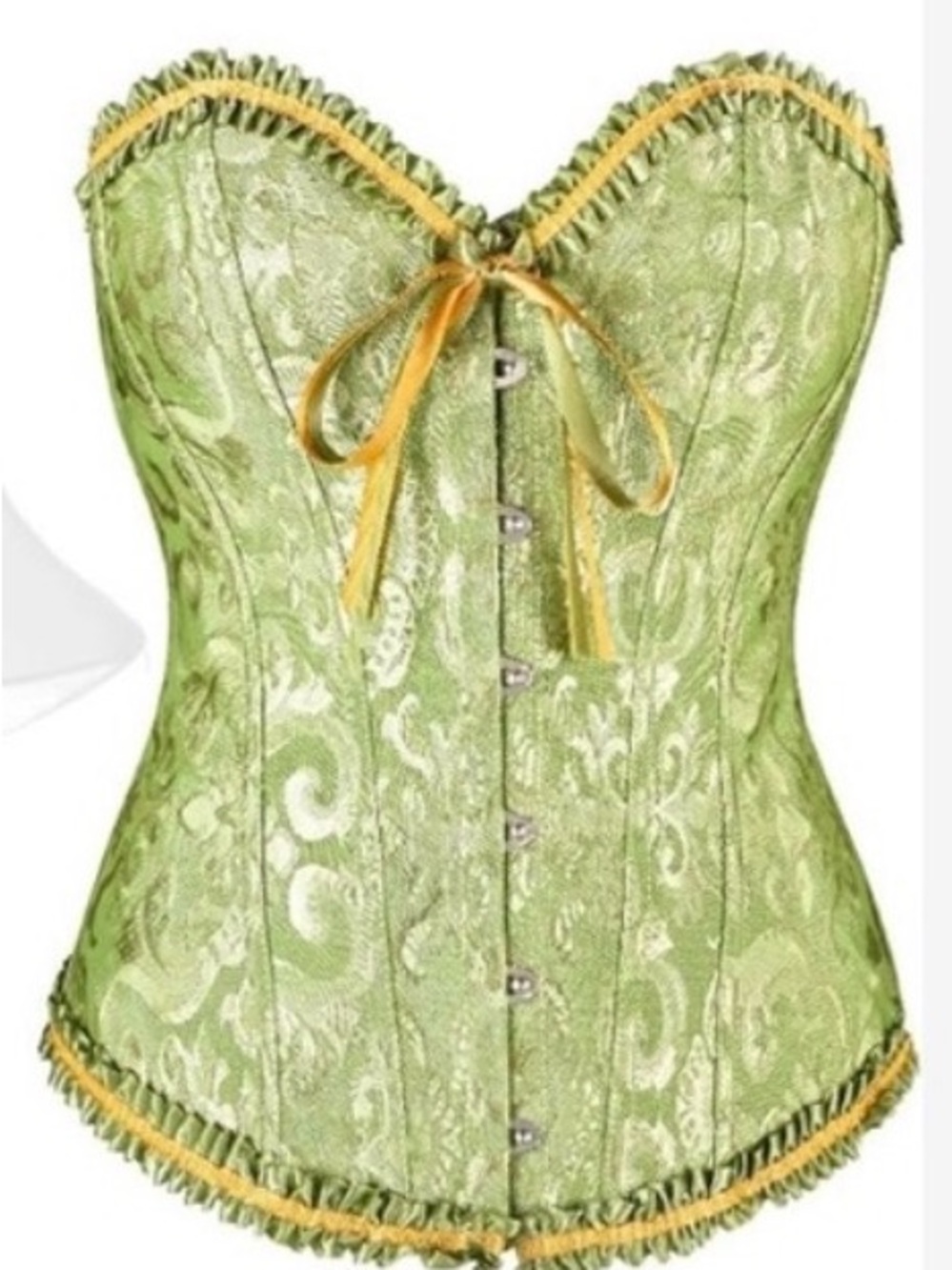 NWT - Cosplay Green Corset/ Fairy Costume/ renaissance/ adult XL / sexy / play